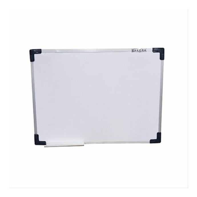 

TERMURAH - Sakura Papan Tulis Putih Whiteboard 90x120cm Murah Berkualitas