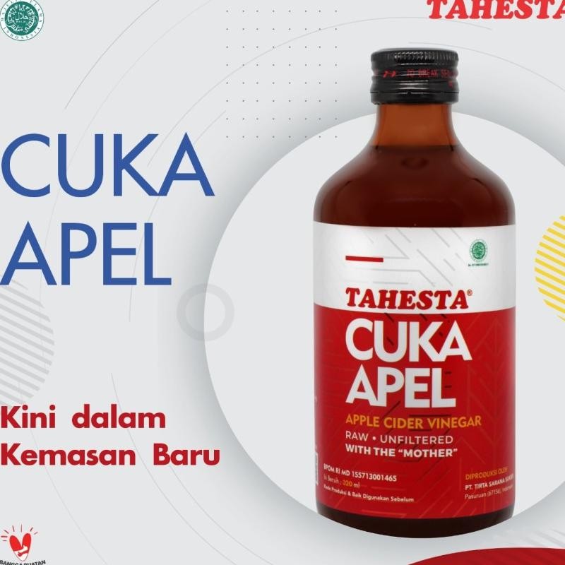 

Cuka Apel Tahesta 320 Ml