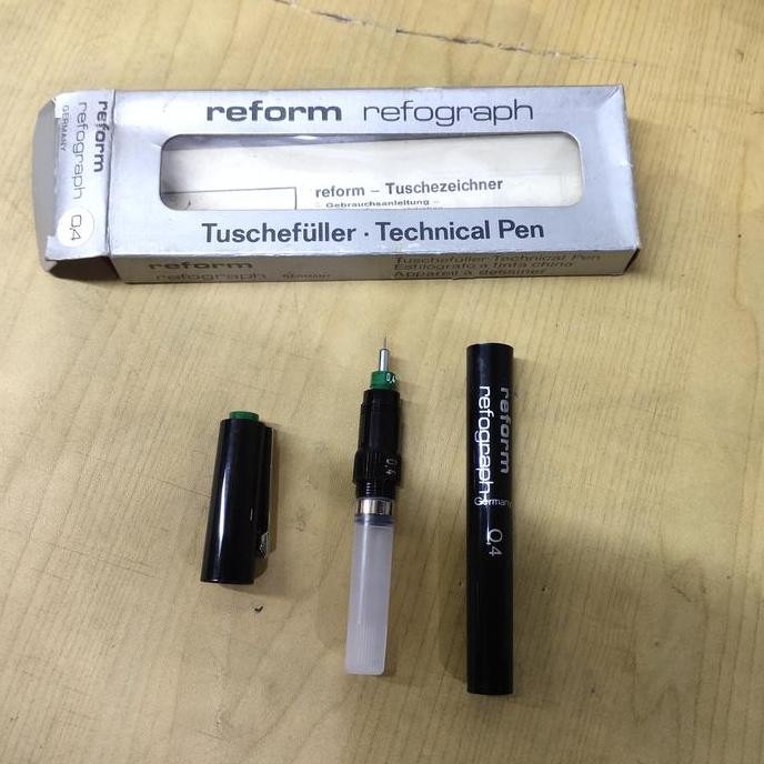 

Reform Refograph Technical Pen Germany Arsitek 0.4/0.5/0.6/0.8/1.0/1.2