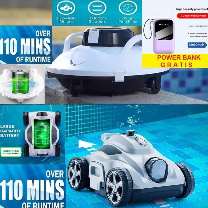 Robot Kolam Renang Vacuum Cleaners Pool