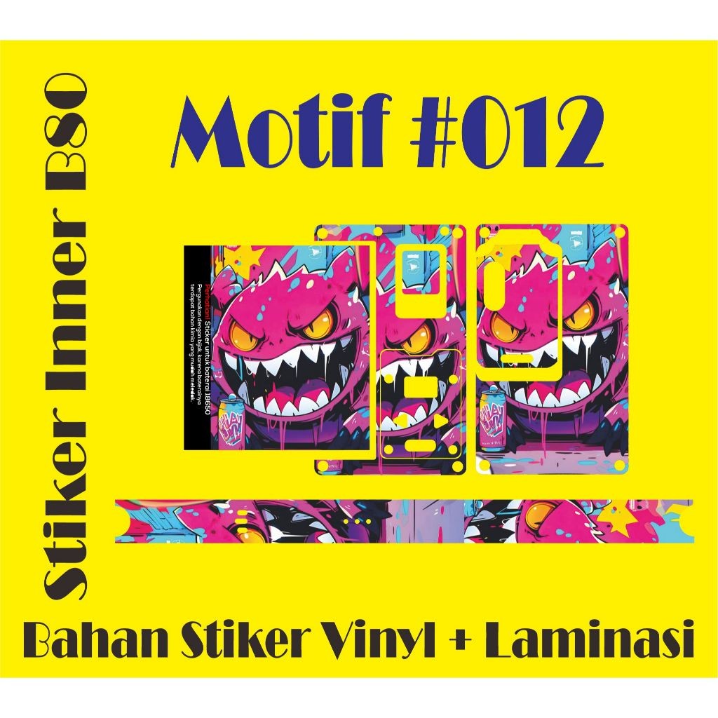 

Premium Cut - Stiker Iner Centa B80 Rjk 012 Garskin Stiker / Case Custom Terlaris 2PCS/ Fullbody