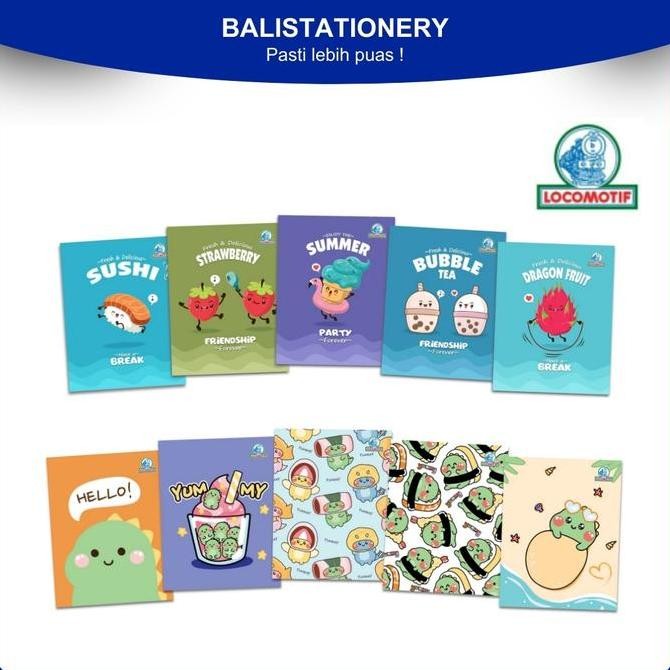 

{{{{}}] Buku Tulis Expo Locomotif 38 lembar 1 pcs