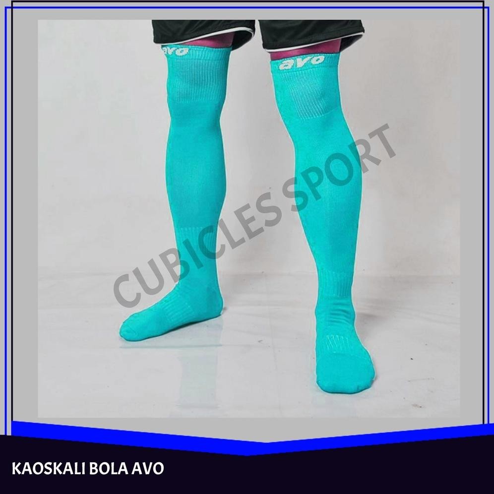 Kaos Kaki Bola Panjang AVO R1 Kaos Kaki AVO Biru Muda Originallll Nugi