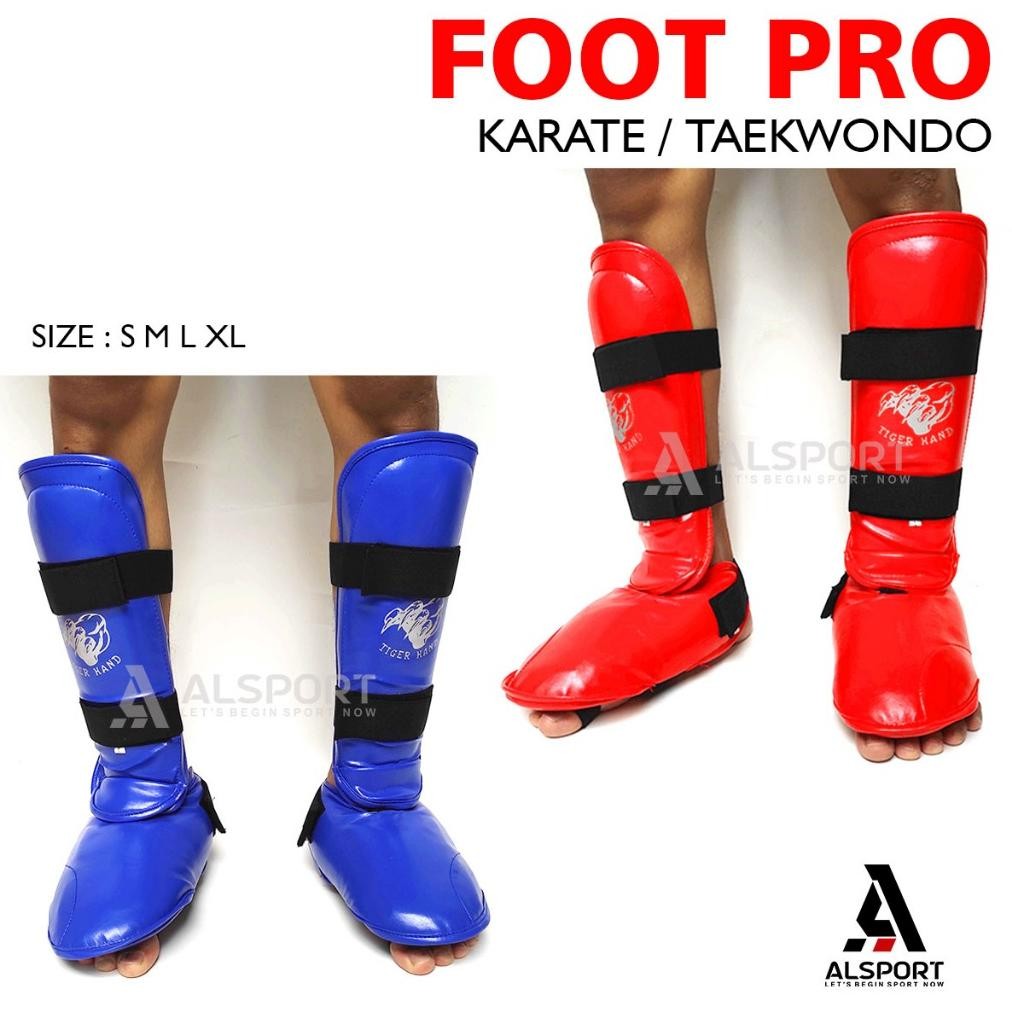 FOOT PRO TAEKWONDO Pelindung Kaki Karate Taekwondo / Foot Protector Karate Taekwondo / Sepatu karate