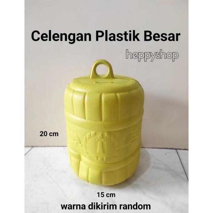 <<<<<] Celengan Plastik Besar , Celengan Plastik