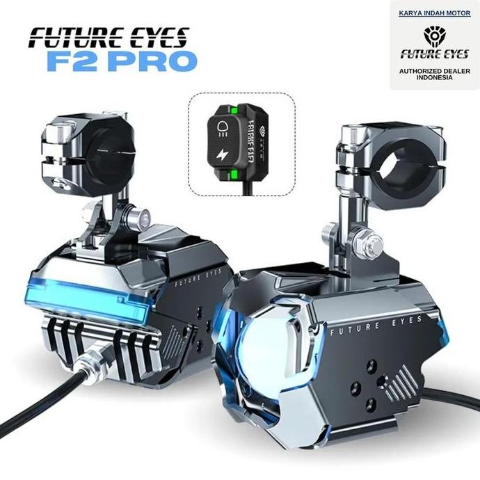 TERLARIS - FUTURE EYES F2 Pro Auxiliary Motorcycle Light