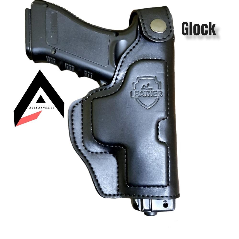 Sarung Pistol Glock HS, Baretta dan Sigsauer Kulit Asli Nugi