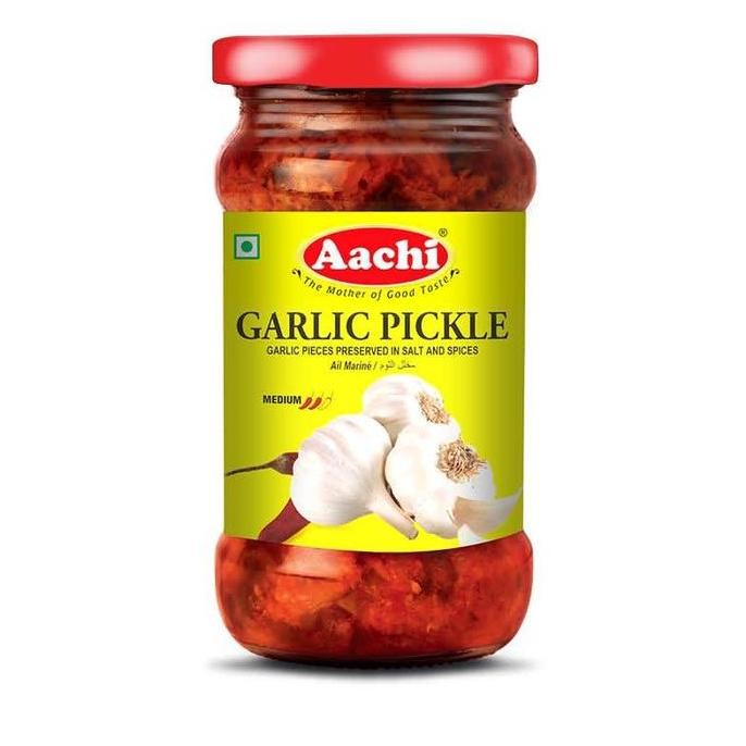 

<<<<<] Aachi Garlic Pickle 300 g