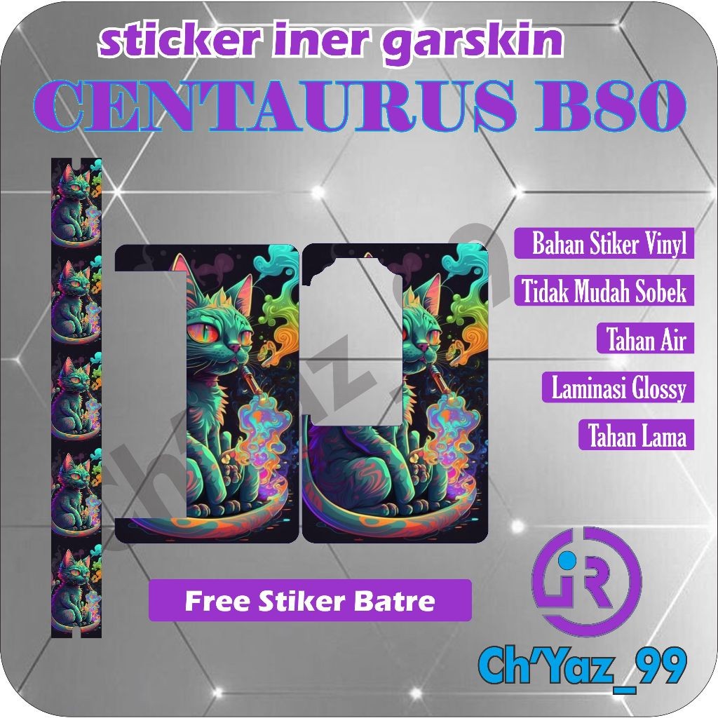 

Premium Cut - Iner B80 Lengkap Baru G Garskin Stiker / Case Custom Terlaris 2PCS/ Fullbody
