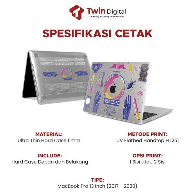 TERBARU - Custom Desain Laptop Hard Case Macbook Pro 13" UV - Casing Macbook 13