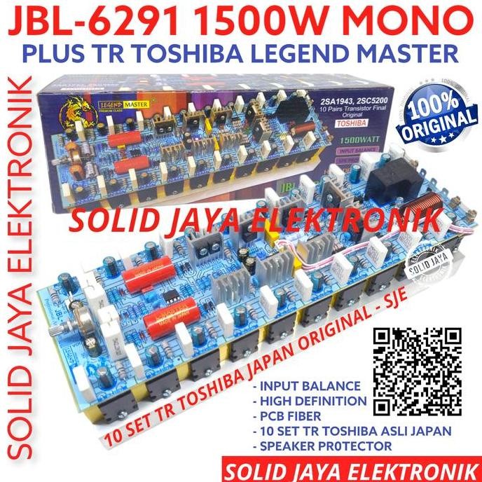 Promo KIT POWER JBL 6291 JBL-6291 JBL6291 AMPLIFIER 1500W LEGEND MASTER COD