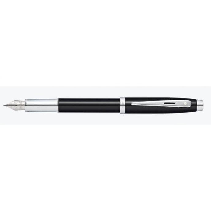 

BEBAS ONGKIR - Sheaffer 100 Glossy Black Lacquer Fountain Pen