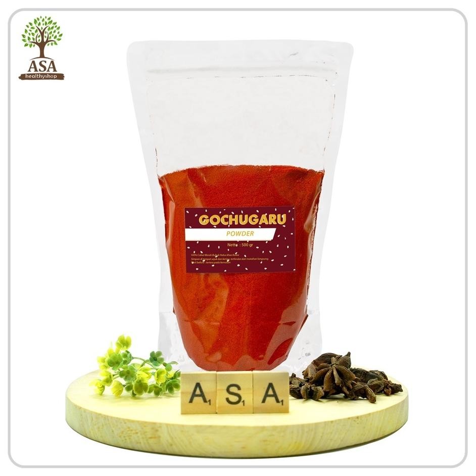 

Gochugaru Powder Cabai Bubuk Halus Khas Korea Gram