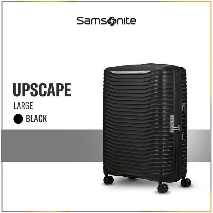 TERBARU - Samsonite Koper Hardcase Upscape Large 28 inch - Black
