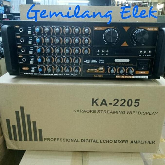 Promo Power Amplifier Karaoke SANSUI BT-2205 Bluetooth COD
