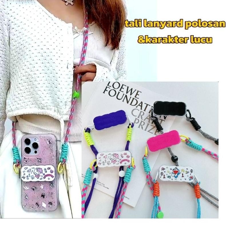 

Readyy!! (TERBARU) TALI LANYARD MOTIF WARNA WARNI UNIVERSAL Flash Sale