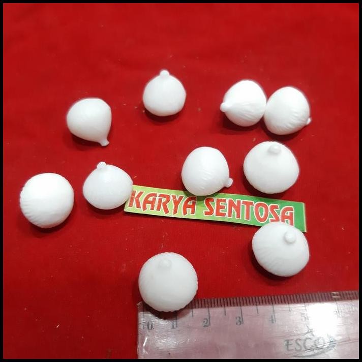 Batu Fosil Mustika Kelapa 10pcs