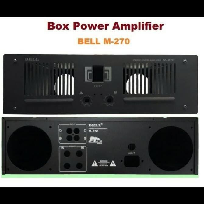 Promo Box power Bell M270 / box bell M 270 / box amplifier bell m 270 COD