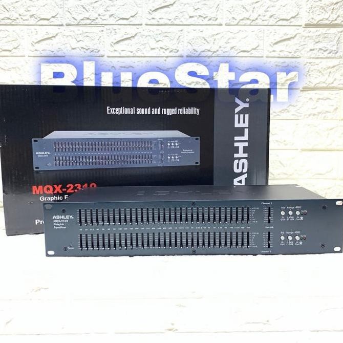 Promo Equaliser Ashley MQX 2310 Professional Grapic 2U Equalizer COD