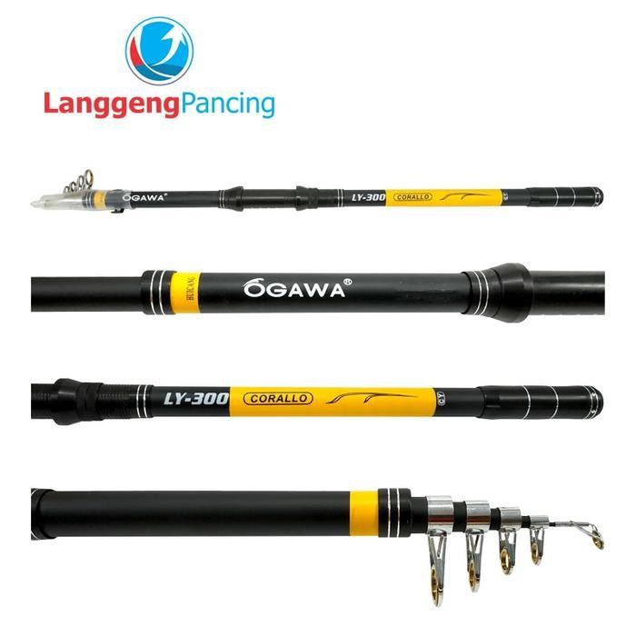 FT JORAN TELESKOPIK OGAWA CORALLO FIBER GRAPHITE