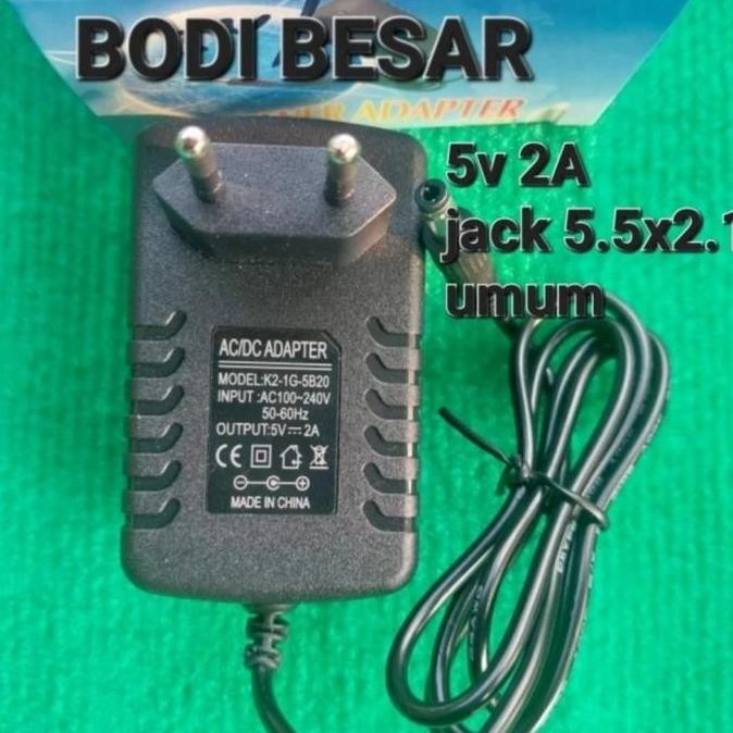 ( ADAPTOR STB SET TOP BOX BOK 5V 2A ) COLOKAN PSU TRAVO POWER SUPPLY ANDROID BOX BOK STB ADVAN ADVAN