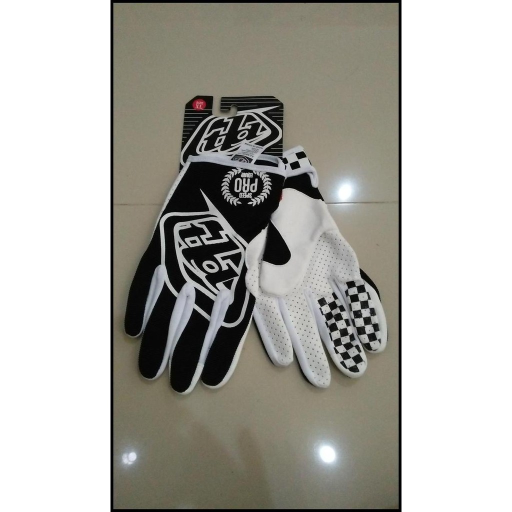 Sarung Tangan TLD Pro Series Warna Hitam Putih