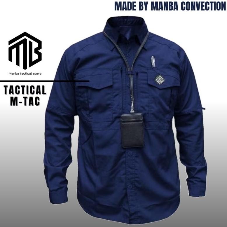 DR321>> GROSIR KEMEJA TACTICAL  PRIA LAPANGAN PDL / KEMEJA M-TAC LENGAN PANJANG / KEMEJA  FORMAL