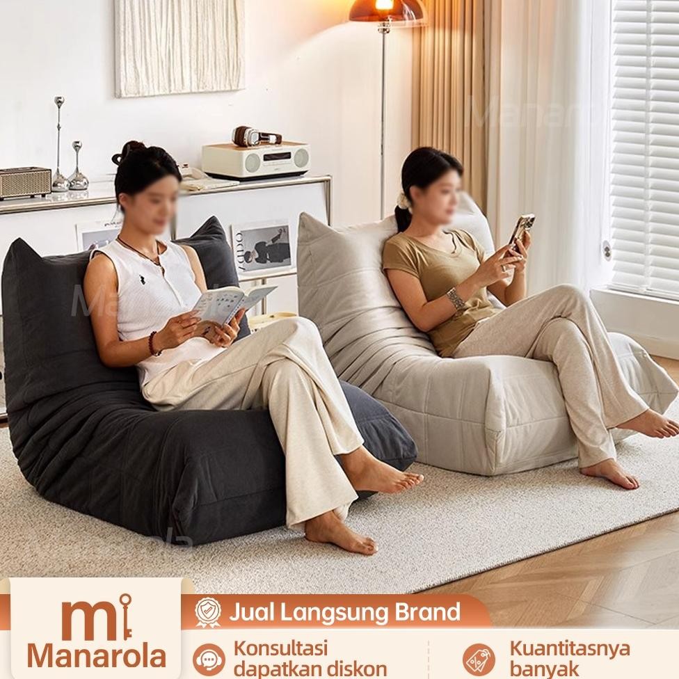 Terlaris Manarola-Sofa Malas/ Kursi Sofa Ulat/ Sofa Kecil Balkon Kamar Tidur /Sofa  Sederhana Modern
