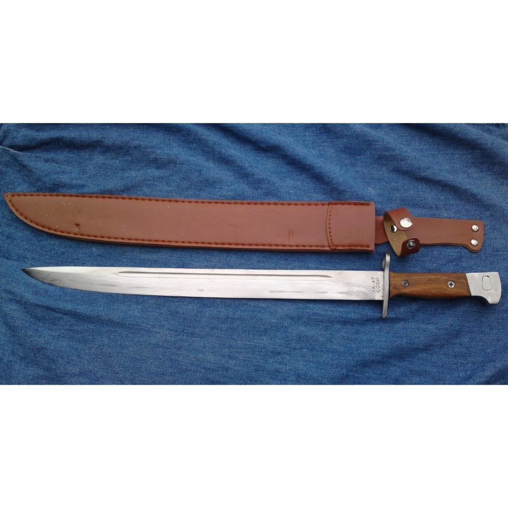 Terlaris Bisa Cod Pisau Panjang 47 Survival Outdoor Berkualitas