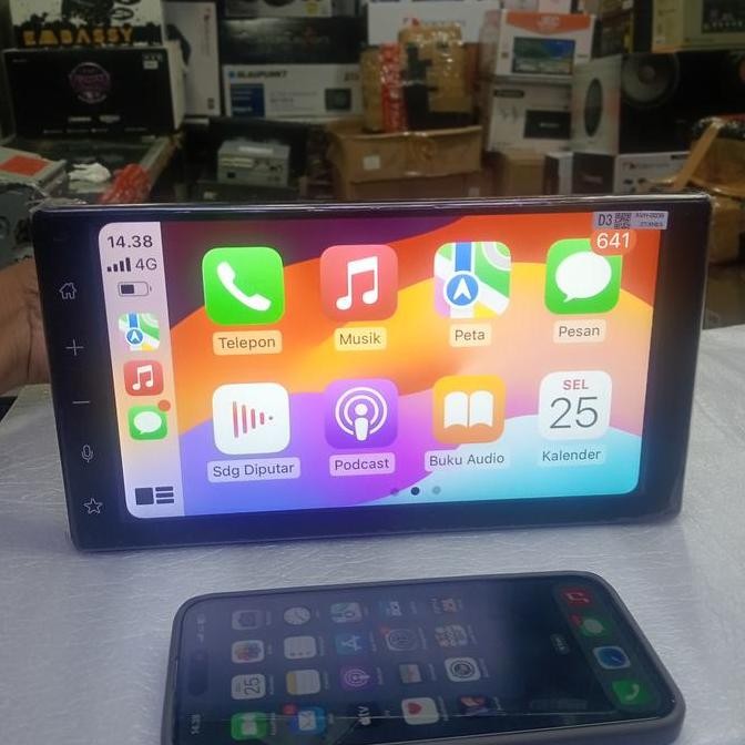 Head unit Oem Toyota  Android auto & Appel carplay Pioneer 10"