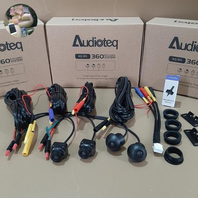 Rear Camera 360 Derajat UNIVERSAL Kamera Parkir Mobil 360 Derajat