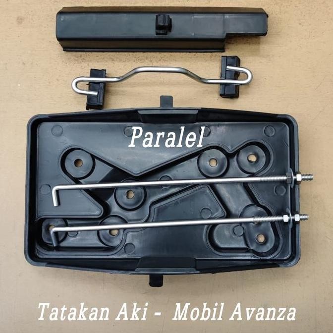 TATAKAN BATTERY AKI MOBIL + BRACKET  AVANZA, XENIA, RUSH murah