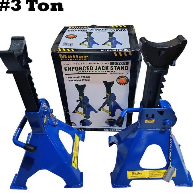 Terlaris jack stand mobil 3 ton - 2 pcs murah