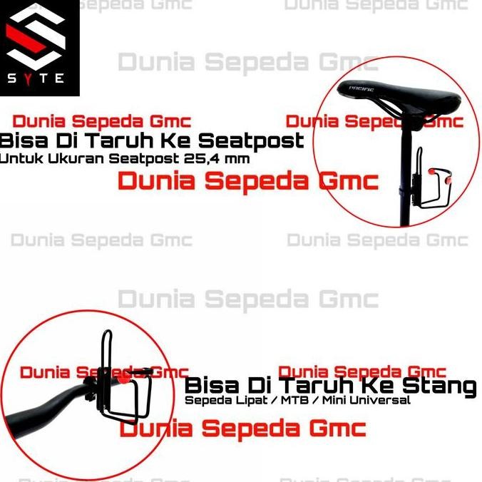 ready bracket adaptor holder tempat botol minum stang Seatpost sepeda Alloy