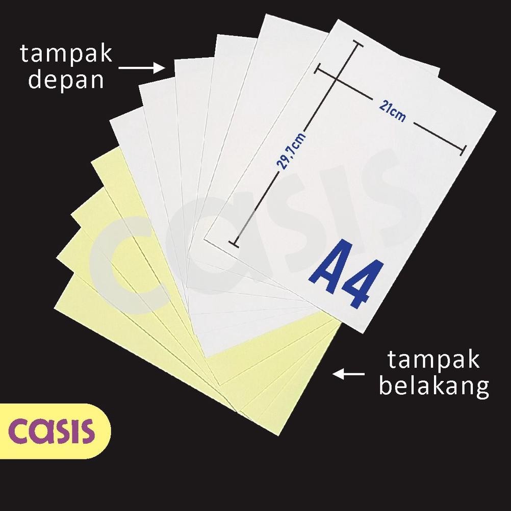 

Promo - kertas stiker hvs A4 isi 50 lbr - lintec - CASIS !!