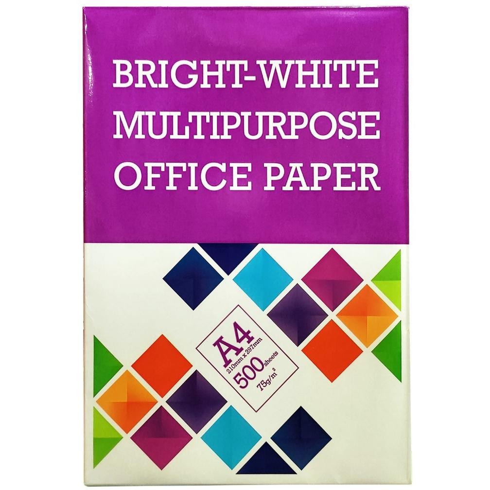 

Terbaru! KERTAS HVS A4 70 / 75 GR / PP LITE / PAPERONE / AONE / BMO / PER RIM ISI 500 LBR !!