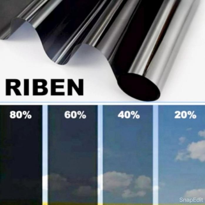 MURAH Sticker / Stiker Kaca Jendela Kaca Film Rumah & Mobil Film Riben