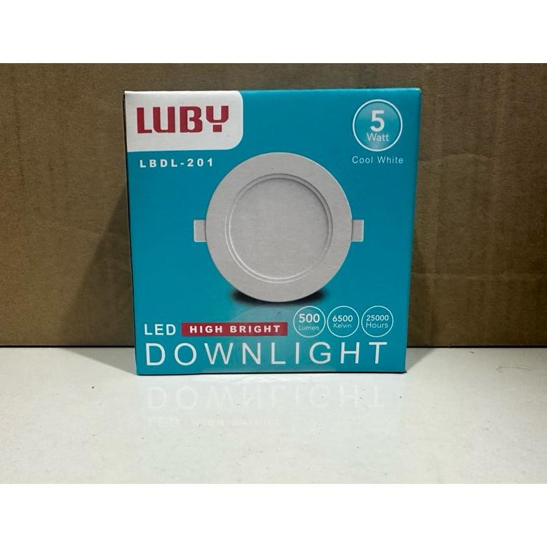 Terbaik Lampu Led Panel Luby LBDL-201 Lampu Downlight LBDL 201 5W 9W 12W 18W Led High Bright Cahaya 