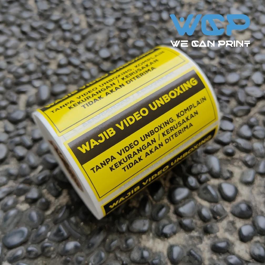

Update! Label Sticker FRAGILE Wajib Video Unboxing Stiker Unboxing Kuning Paket isi 500 pcs !