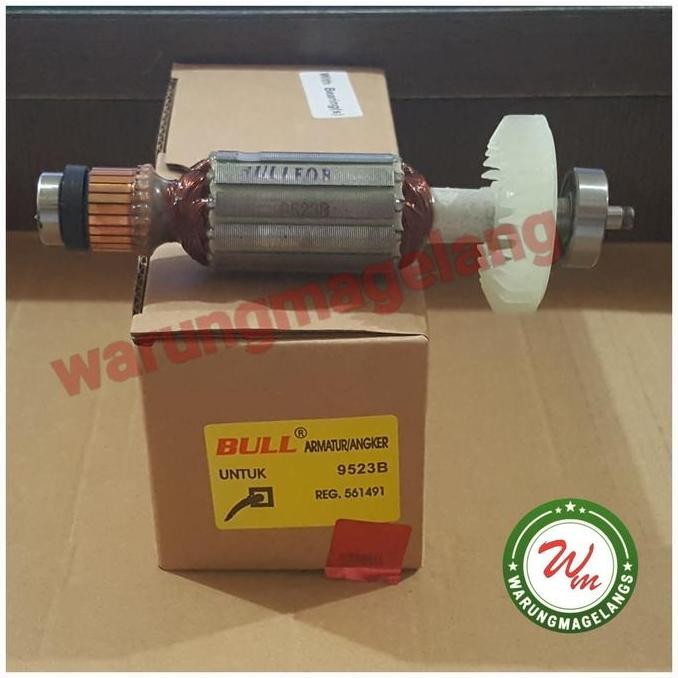 ANGKER ARMATURE BULL 9523B 9523 B FOR GERINDA MAKITA