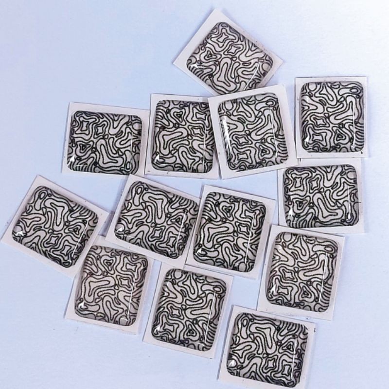 

Stiker Vynil Lapis Resin Emblem Timbul B80 16 Garskin/Stiker Case Bisa Custom Motif - 2Pcs