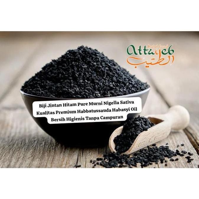 

Biji Jintan Hitam 1Kg Pure Murni Nigella Sativa Kualitas Premium Habbatussauda Habasyi Oil Bersih Higienis Tanpa Campuran