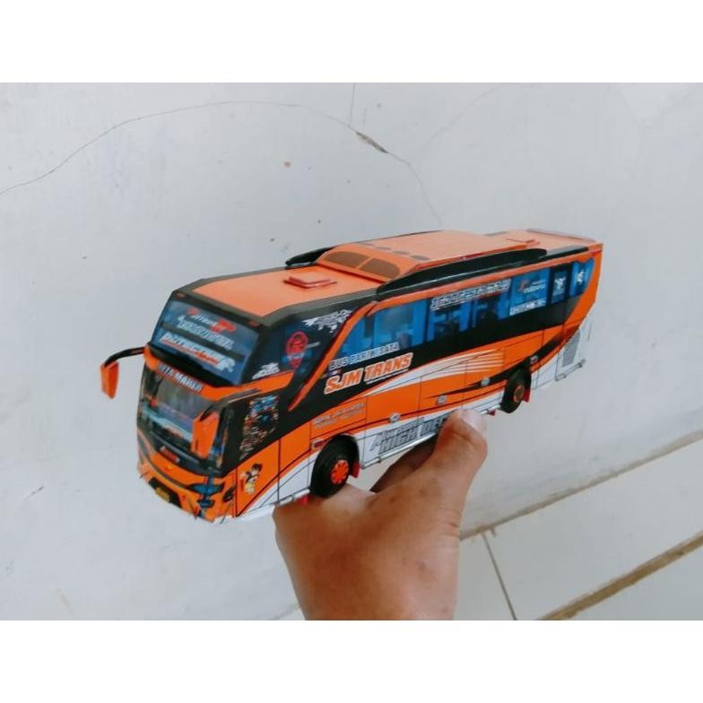 Dg-78 Qig-1722 Papercraft Bus Sjm Trans Dg-78