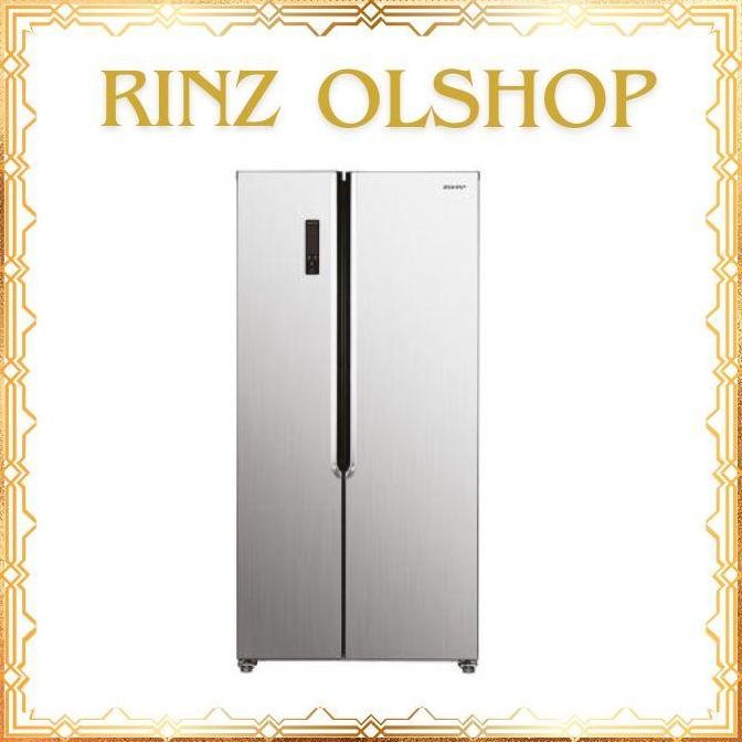 KULKAS SHARP SJ-IS50M-SL SIDE BY SIDE INVERTER SHARP SJ-IS50MSL