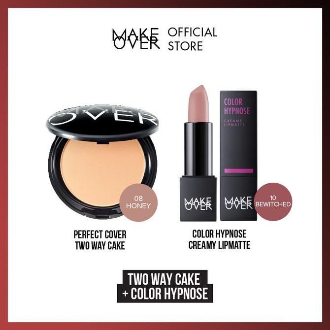Asli Make Over Two Way Cake + Color Hypnose - Bedak Padat & Lipstik Set