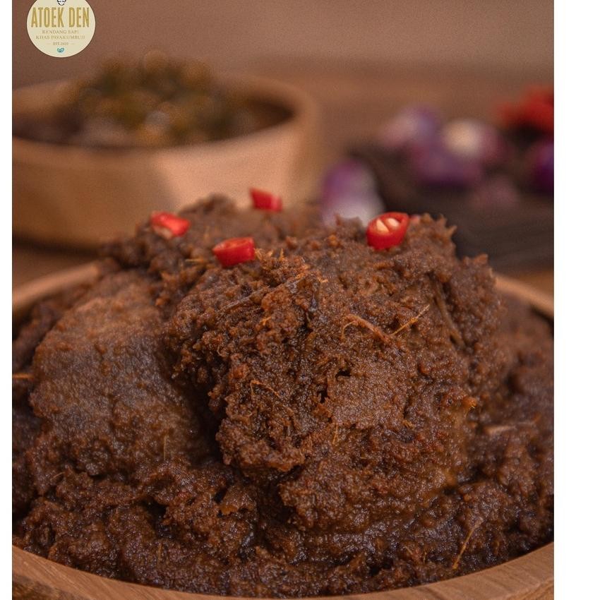 

Atoek Den Rendang. Rendang Sapi Basah 1 Kg