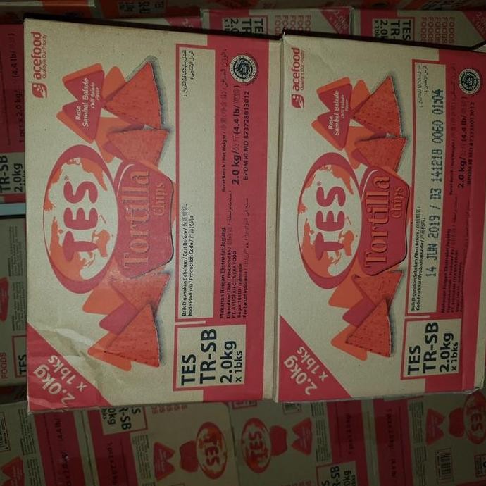 

Tortila Tes Rasa Jagung Barbeque Dan Sambal Balado 1 Dus 2Kg #Gratisongkir