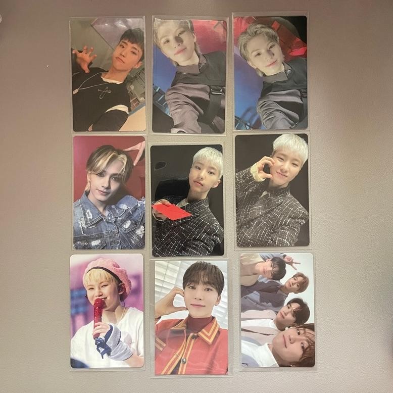 Hemat [Ready] Official Seventeen Photocards Hoshi Jun Woozi Hanabi Fanmeeting Face The Sun Attacca C