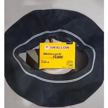 Ban Dalam Swallow 4.00-8, Untuk Bajaj Roda 3 Orange, TVS dan RE - Kurnia Jaya Jakarta