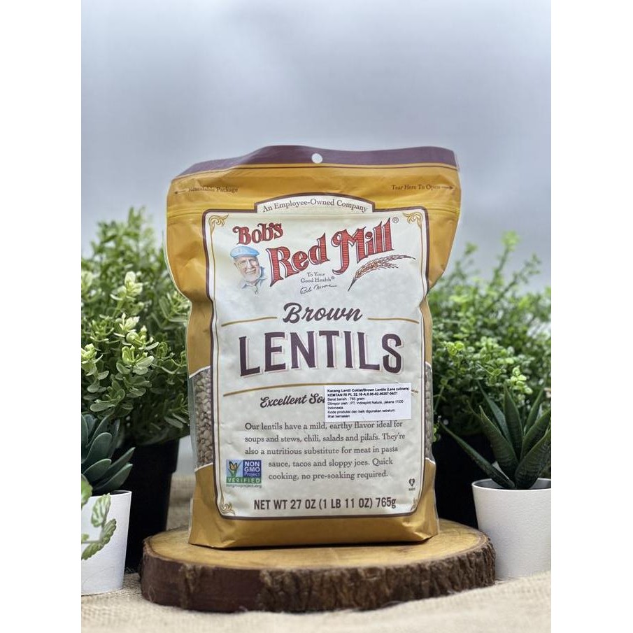 

Bob'S Red Mill Brown Lentils 765 Gram - Normal #Gratisongkir
